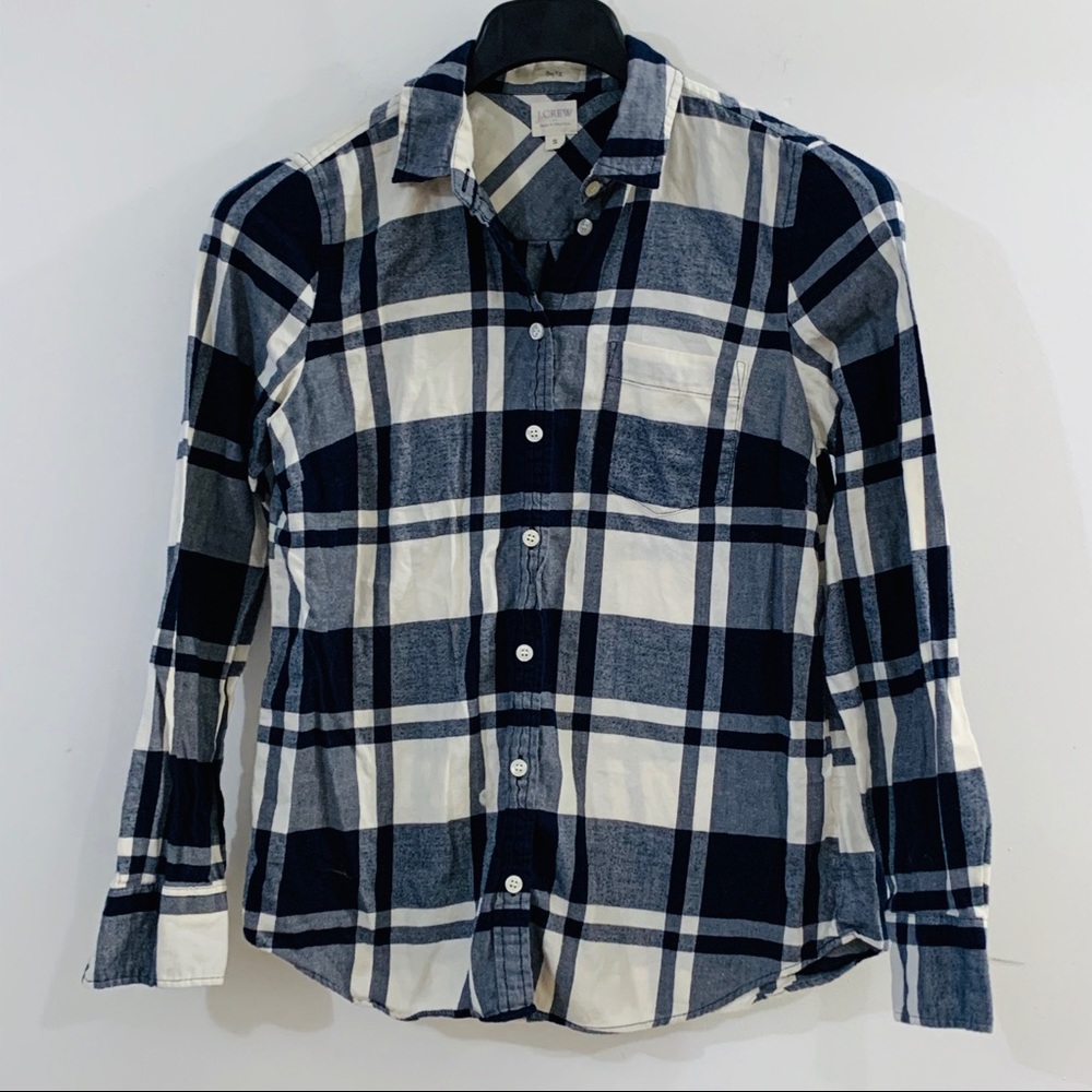 J CREW Women polo long sleeve